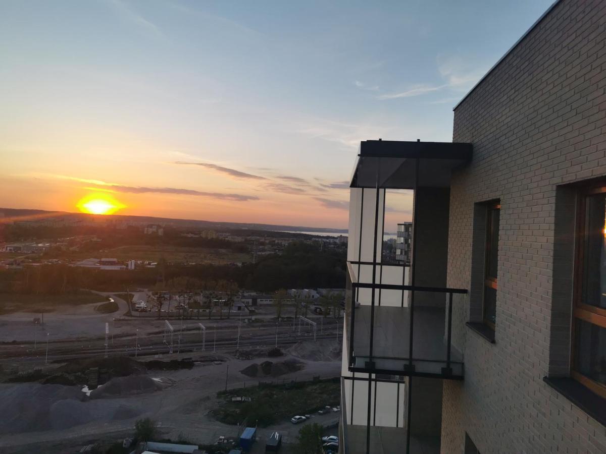 Apartament Przy Bursztynowym Stadionie Gdańsk Buitenkant foto