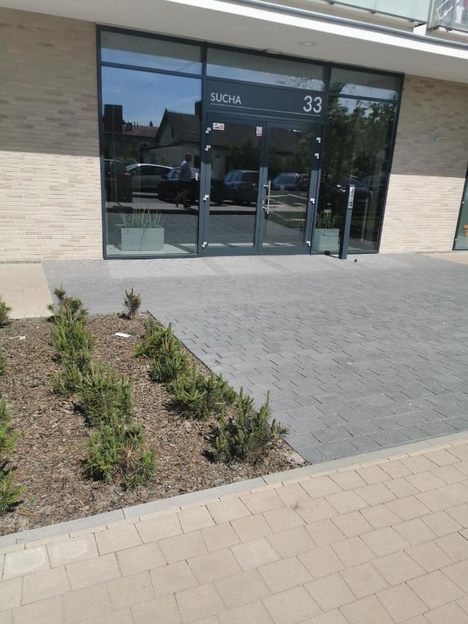 Apartament Przy Bursztynowym Stadionie Gdańsk Buitenkant foto